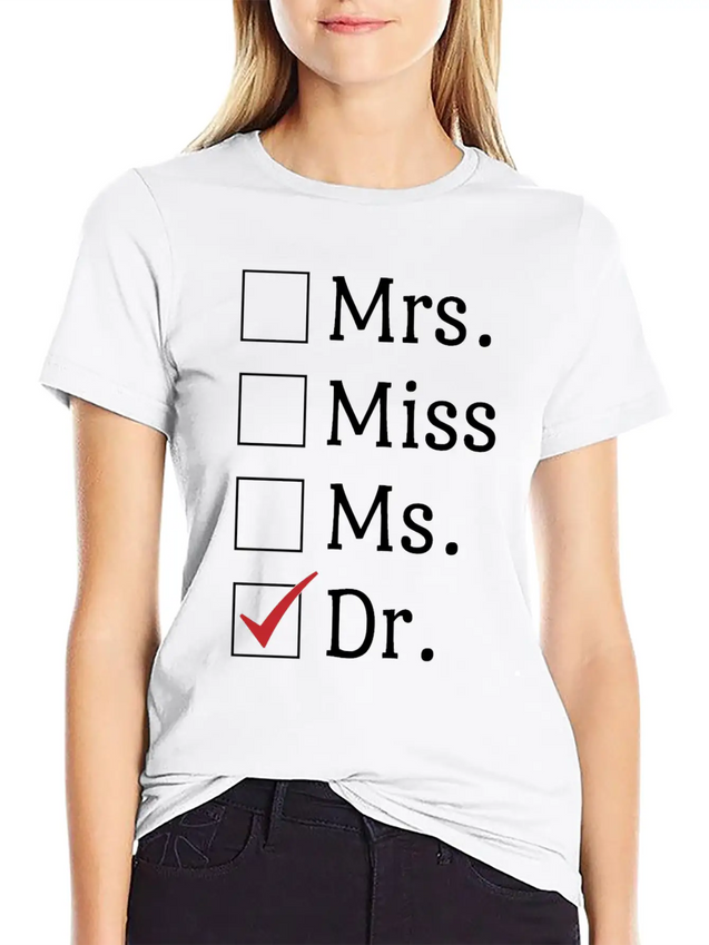 Doctor Lightweight Cotton T-Shirt – Daily Comfort Graphic Shirt