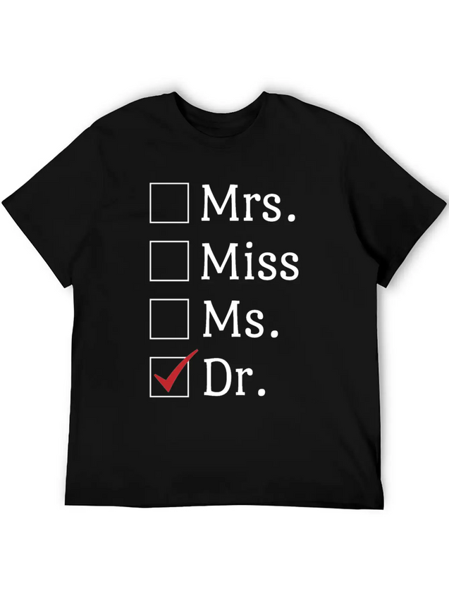 Doctor Lightweight Cotton T-Shirt – Daily Comfort Graphic Shirt