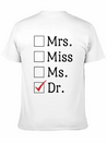 Doctor Lightweight Cotton T-Shirt – Daily Comfort Graphic Shirt