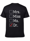 Doctor Lightweight Cotton T-Shirt – Daily Comfort Graphic Shirt