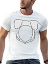 Dog Ears Hoodie Lightweight Cotton T-Shirt – Daily Comfort Graphic Shirt