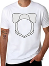 Dog Ears Hoodie Lightweight Cotton T-Shirt – Daily Comfort Graphic Shirt