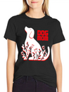 Dog Mom Lightweight Cotton T-Shirt – Daily Comfort Graphic Shirt