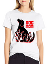 Dog Mom Lightweight Cotton T-Shirt – Daily Comfort Graphic Shirt