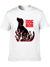 Dog Mom Lightweight Cotton T-Shirt – Daily Comfort Graphic Shirt