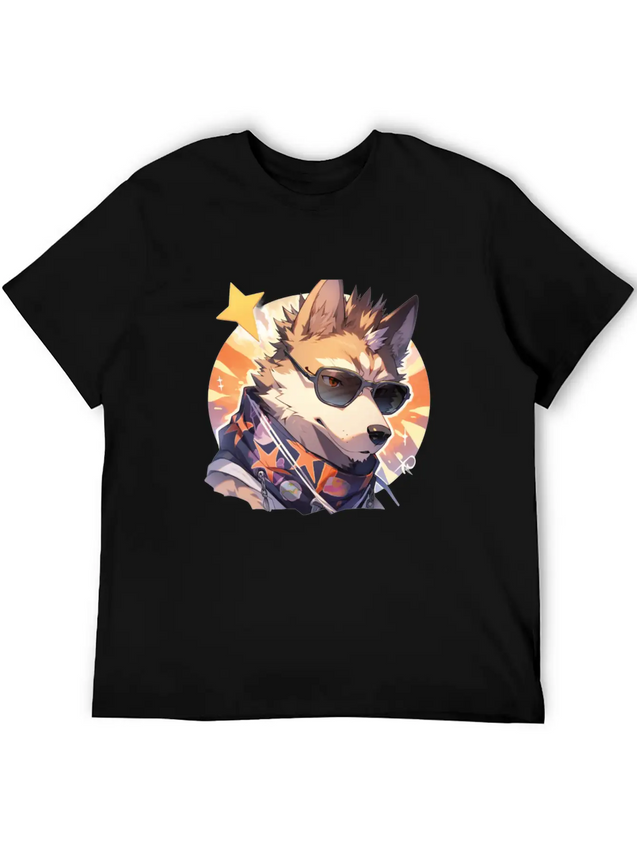 Dogs Pet Dog Owner Dog Lover Animal Lightweight Cotton T-Shirt – Daily Comfort Graphic Shirt