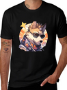 Dogs Pet Dog Owner Dog Lover Animal Lightweight Cotton T-Shirt – Daily Comfort Graphic Shirt