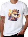 Dogs Pet Dog Owner Dog Lover Animal Lightweight Cotton T-Shirt – Daily Comfort Graphic Shirt