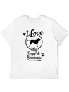 Dogue De Bordeaux Dog Owner Dog Gift Idea Lightweight Cotton T-Shirt – Daily Comfort Graphic Shirt