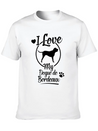 Dogue De Bordeaux Dog Owner Dog Gift Idea Lightweight Cotton T-Shirt – Daily Comfort Graphic Shirt
