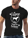 Dogue De Bordeaux Dog Owner Dog Gift Idea Lightweight Cotton T-Shirt – Daily Comfort Graphic Shirt