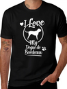 Dogue De Bordeaux Dog Owner Dog Gift Idea Lightweight Cotton T-Shirt – Daily Comfort Graphic Shirt