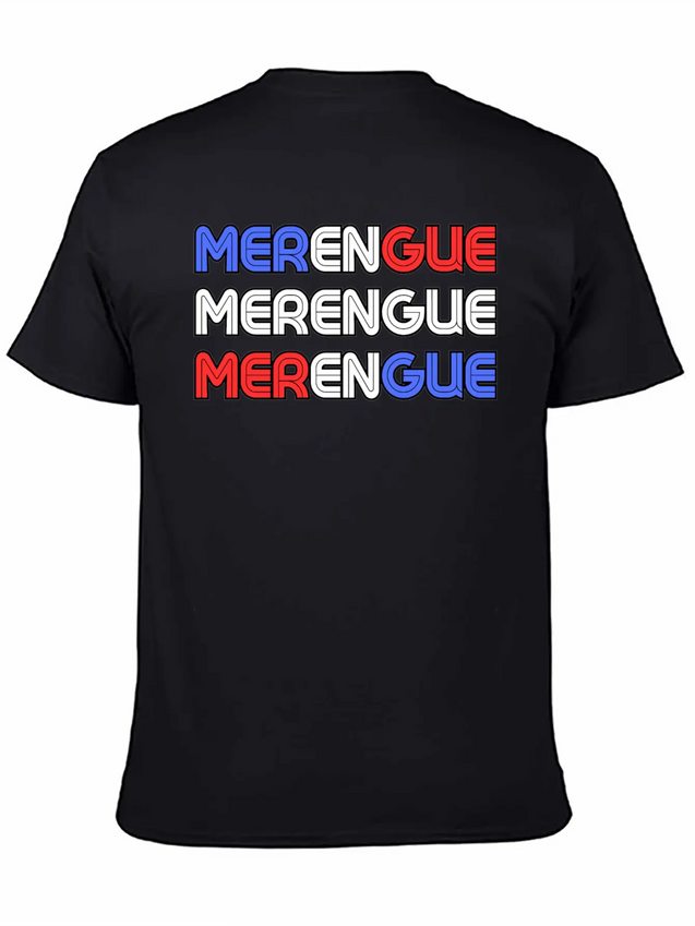 Dominican Music: Merengue Lightweight Cotton T-Shirt – Daily Comfort Graphic Shirt