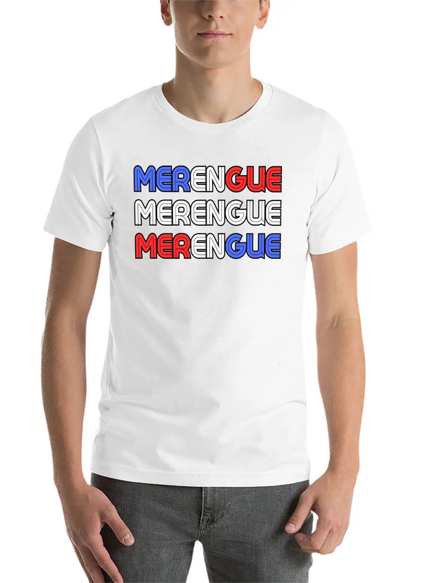 Dominican Music: Merengue Lightweight Cotton T-Shirt – Daily Comfort Graphic Shirt