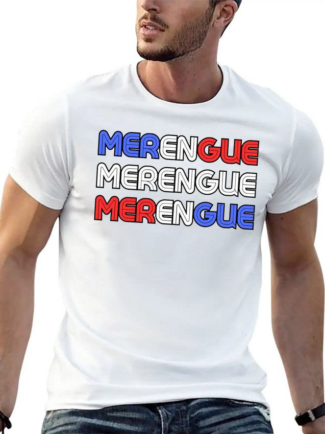 Dominican Music: Merengue Lightweight Cotton T-Shirt – Daily Comfort Graphic Shirt
