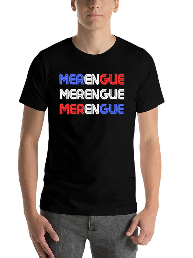 Dominican Music: Merengue Lightweight Cotton T-Shirt – Daily Comfort Graphic Shirt
