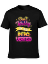 Don't Worry I'm Just Introverted Introvert Shy Lightweight Cotton T-Shirt – Daily Comfort Graphic Shirt