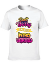 Don't Worry I'm Just Introverted Introvert Shy Lightweight Cotton T-Shirt – Daily Comfort Graphic Shirt