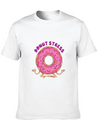 Donut Stress Lightweight Cotton T-Shirt – Daily Comfort Graphic Shirt