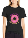 Donut Stress Lightweight Cotton T-Shirt – Daily Comfort Graphic Shirt