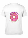 Donut Stress Lightweight Cotton T-Shirt – Daily Comfort Graphic Shirt