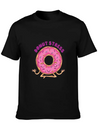 Donut Stress Lightweight Cotton T-Shirt – Daily Comfort Graphic Shirt