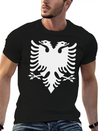 Double Headed Eagle Silhouette Lightweight Cotton T-Shirt – Daily Comfort Graphic Shirt