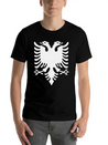 Double Headed Eagle Silhouette Lightweight Cotton T-Shirt – Daily Comfort Graphic Shirt