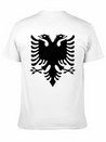 Double Headed Eagle Silhouette Lightweight Cotton T-Shirt – Daily Comfort Graphic Shirt