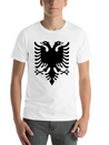 Double Headed Eagle Silhouette Lightweight Cotton T-Shirt – Daily Comfort Graphic Shirt