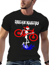 Dream Makers, Lightweight Cotton T-Shirt – Daily Comfort Graphic Shirt