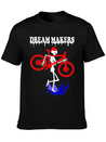 Dream Makers, Lightweight Cotton T-Shirt – Daily Comfort Graphic Shirt