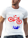Dream Makers, Lightweight Cotton T-Shirt – Daily Comfort Graphic Shirt