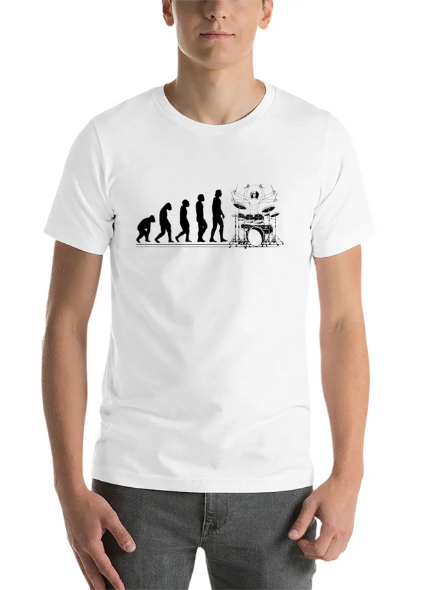 Drummer Drumsticks Drums Drummer Lightweight Cotton T-Shirt – Daily Comfort Graphic Shirt