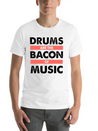 Drums Concert Birthday Christmas Gift Lightweight Cotton T-Shirt – Daily Comfort Graphic Shirt