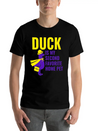 DUCK IS MY SECOND FAVORITE HOME PET Lightweight Cotton T-Shirt – Daily Comfort Graphic Shirt
