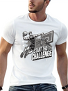 Dynamic Basketball Dunk - Start The Challenge Lightweight Cotton T-Shirt – Daily Comfort Graphic Shirt