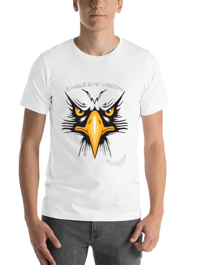 Eagle Eye Vision Lightweight Cotton T-Shirt – Daily Comfort Graphic Shirt