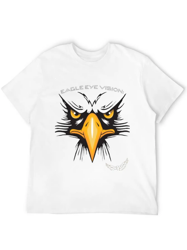 Eagle Eye Vision Lightweight Cotton T-Shirt – Daily Comfort Graphic Shirt