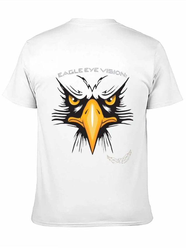 Eagle Eye Vision Lightweight Cotton T-Shirt – Daily Comfort Graphic Shirt
