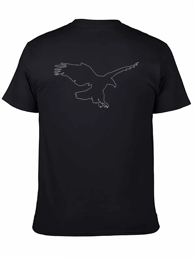 Eagle Lightweight Cotton T-Shirt – Daily Comfort Graphic Shirt
