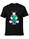 Earth Day Icebear Lightweight Cotton T-Shirt – Daily Comfort Graphic Shirt