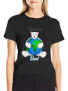 Earth Day Icebear Lightweight Cotton T-Shirt – Daily Comfort Graphic Shirt