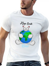 Earth Day Icebear Lightweight Cotton T-Shirt – Daily Comfort Graphic Shirt
