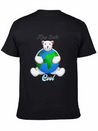 Earth Day Icebear Lightweight Cotton T-Shirt – Daily Comfort Graphic Shirt