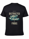 Easily Distracted Fogs Giftidea Lightweight Cotton T-Shirt – Daily Comfort Graphic Shirt