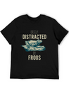 Easily Distracted Fogs Giftidea Lightweight Cotton T-Shirt – Daily Comfort Graphic Shirt