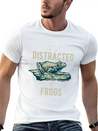 Easily Distracted Fogs Giftidea Lightweight Cotton T-Shirt – Daily Comfort Graphic Shirt