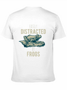 Easily Distracted Fogs Giftidea Lightweight Cotton T-Shirt – Daily Comfort Graphic Shirt