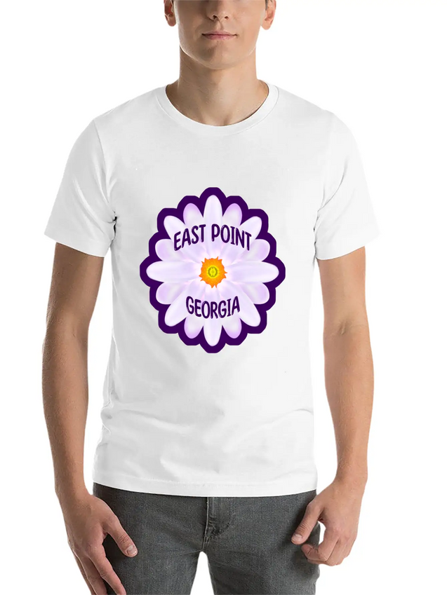 East Point Georgia Lightweight Cotton T-Shirt – Daily Comfort Graphic Shirt